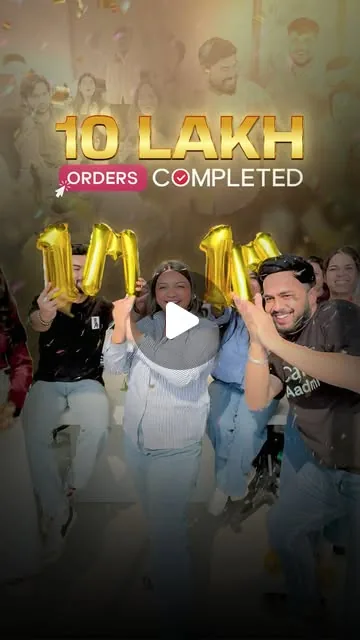 Cover frame from a AIOS Labs Instagram reel produced for a D2C brand